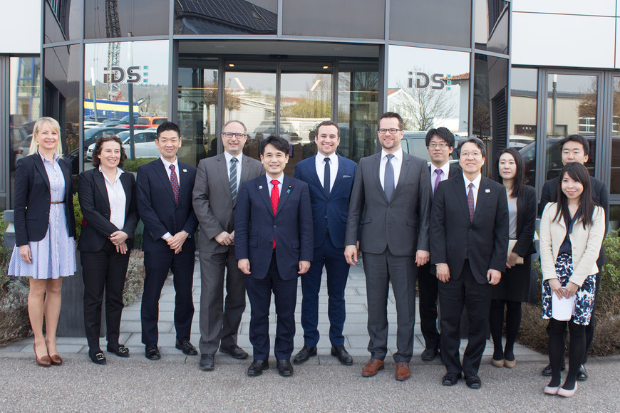Only stop of the Japanese delegation in the federal state of Baden-Württemberg. Japanese Deputy Economics Minister visits IDS
